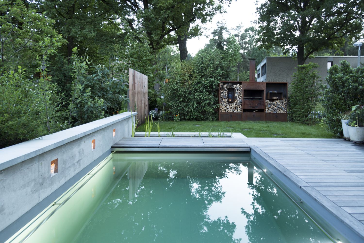 Naturpool in der Schweiz